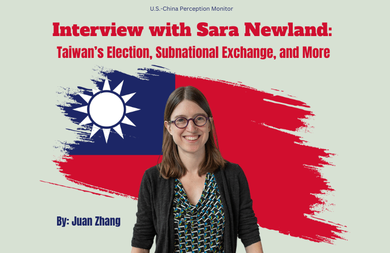  Interview with Sara Newland: Taiwan’s Election, Subnational Exchange, and More