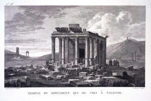 Detail Of Cassas Palmyra,Syria Temple [germinal An VI [1798]]