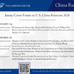 Jimmy Carter Forum 1