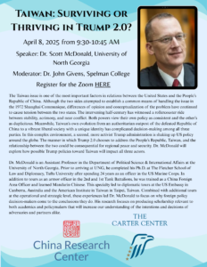 Taiwan Surviving Or Thriving In Trump 2.0