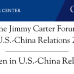 The Jimmy Carter Forum On U.S. China Relations 2026