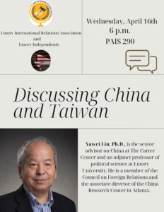 Discussing China and Taiwan